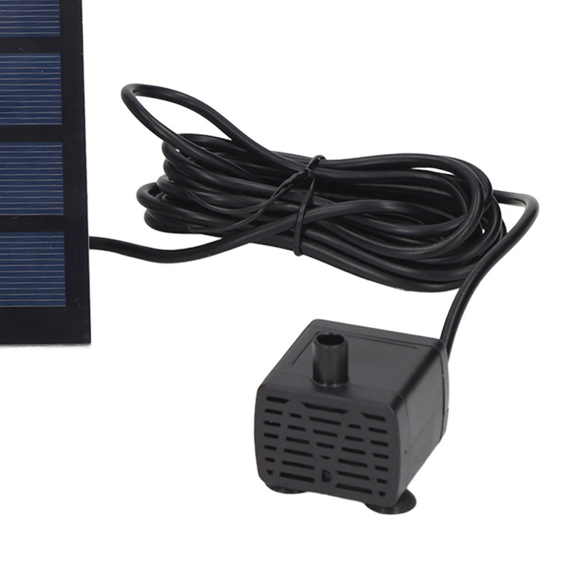 Solar Fountain Pump Direct Drive 6 Nozzles Low Power Consumption
