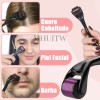 3pcs Rodillo De Masaje Facial De Jade Gua Sha Rejuvenece