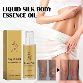 Liquid Silk Body Essence Oil, Silk Body Oil Liquid For Anti Wrinkle, Firming Extract Body Lotion (Color : 3Count (Pack of 3))