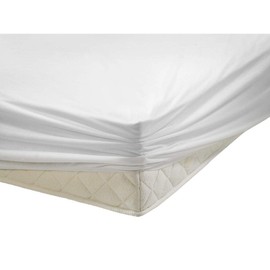 Traumnacht Waterproof mattress protector, mattress cover with all-round rubber and moisture protection, 90 x 200 cm, white, Öko-Tex certified, produced according to German quality standards