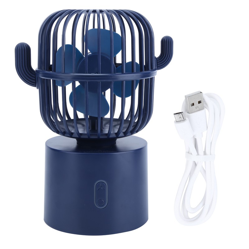USB Charging Desktop Mini Fan Home Office Travel Portable 3