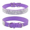 ETOPARS Crystal Diamond Cat & Dog Collar Leash Set -