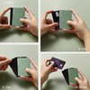 HIESGIE Wallet for Women, Minimalist Card Holder with Removable Clip,