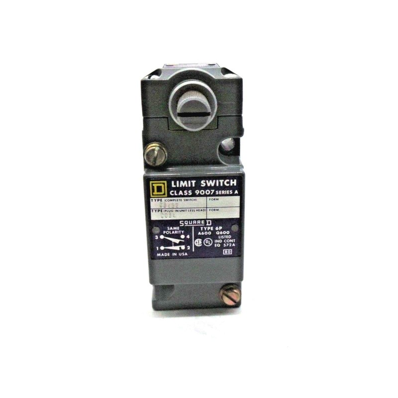 SQUARE D 9007-C54B2 Limit Switch Series A 9007C54B2
