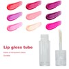 2ml Lip Gloss Tube Empty Transparent Portable Lightweight Refillable Empty