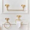 Melody Maison Metallic Gold Elephant Toilet Roll Holder 18cm x