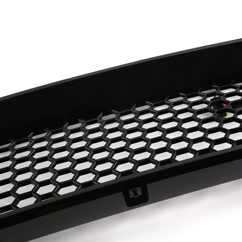 CHEDA Front Upper Mesh Grille Grill, Compatible with 2018-2021 Ford