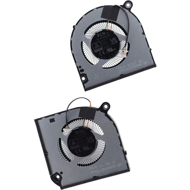 Deal4GO CPU & GPU Graphics Cooling Fan 23.QNAN7.001 23.QNAN7.002 Replacement