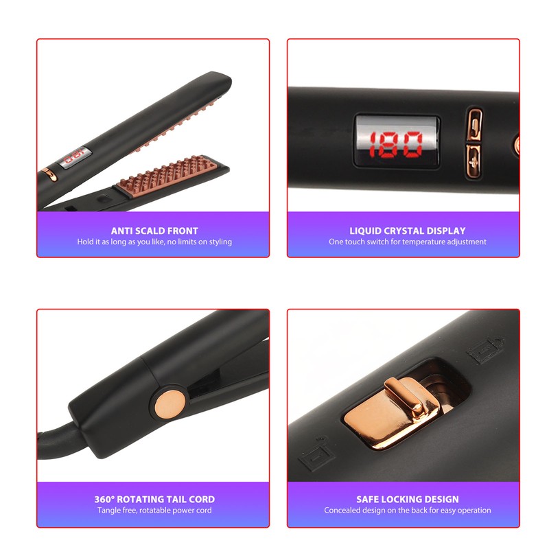 Corn Corrugated Hair Curler Professional Arc 3D 360 Degree Wrapping