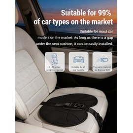 Pregnancy Car Seat Pad,Car Safety Adjustment,Relieves Abdominal Pain from Pregnancy/Surgery,Comfort and Safety for Pregnant Moms, Belly Protection Car Seat Cover Pad,Improves Comfort