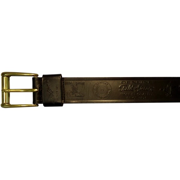 N/A Barjan 10610300142 42" Black Field & Stream Leather Belt