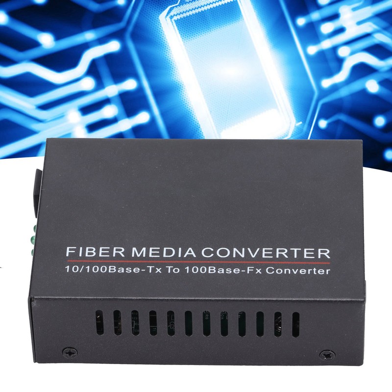 Fiber Transceiver TBCMC3312ES20A 100M Single Mode 20KM SC 1310NM Media