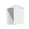 Sustainable Earth 886428 Notepads 5-Inch X 8-Inch Wide White 50