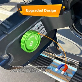 WEISEN Magnetic Diesel Fuel Tank Cap For 20-24 GMC Sierra 1500/Sierra 1500 Limited 3.0L