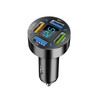 Car Charger, USB Car Charger, Car Voltage Measurement, 4 USB