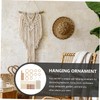 COHEALI 1set Macrame Wall Hanging Kit String Craft Supplies for