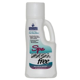 Natural Chemistry Spa Metal Free, 1 L, Single, Prevents Stains and Water Discoloration, Deactivates Iron, Copper & Other Trace Metals