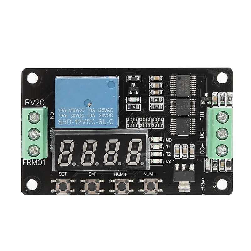 GT100 Multifunction Direct Current DC 12V FRM01 Timer Cycle Self
