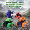 4 Pack Monster Truck Toys - Friction Powered Toy Cars