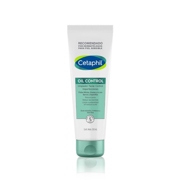 CETAPHIL OIL CONTROL Limpiador Facial Control Imperfecciones 250ml Limpia Profundamente