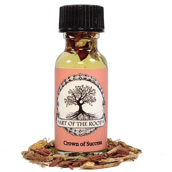Crown of Success Oil | for Victory, Success, Goals & Prosperity Rituals | Hoodoo Voodoo Wiccan Pagan Conjure