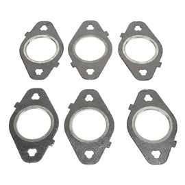 6pcs Exhaust Manifold Gasket Set Perfect Sealing Replacement for Dodge Ram for Cummins 5.9 L 6.7L 24V