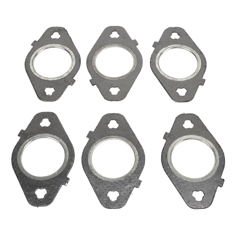 6pcs Exhaust Manifold Gasket Set Perfect Sealing Replacement for Dodge