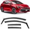 Voron Glass in-Channel Extra Durable Rain Guards for Toyota Corolla