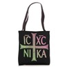 IC XC NIKA Cross Christian Orthodox Pastel Tote Bag