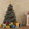 LOKIPA 10M Chunky Christmas Tinsel Garland with for Christmas Tree