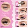 Individual Eyelashes Cluster Lashes Kit Extensions with Lash Bond and