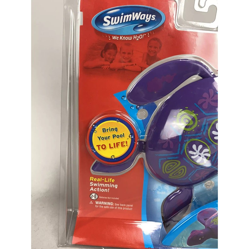 SwimWays NEW Swimways Rainbow Reef Turtle Swimming Action Water Pool