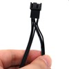 PWM Fan Hub Stringing, PC CPU Cooling 4 PIN/3PIN Fan