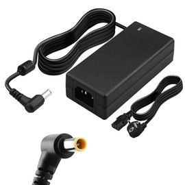 Xahpower 19V Monitor Power Cable for LG Electronics 34" 32" 29" 27" 24" 23" 22" 20" 19" LED LCD Monitor Widescreen HDTV, Power Supply Charger for LG 24GN60R-B 24MP59HT-P 27GR75Q-B 27UD68-W 34UC99-W