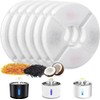 6 PCS Filtros para Fuente de Gatos con Resina y