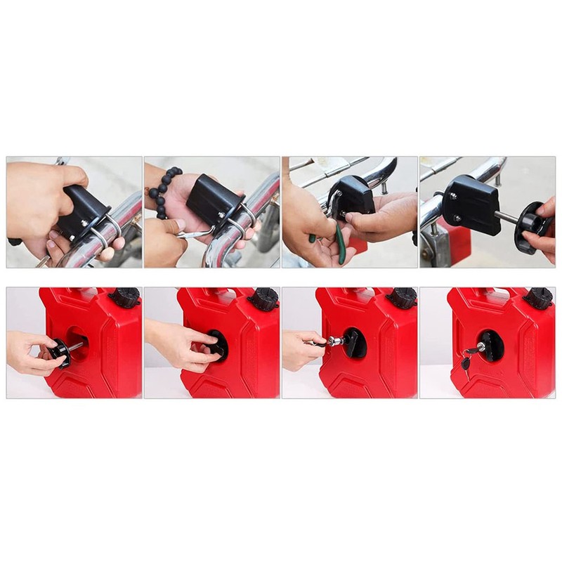 Fuel Oil Tank Bracket Lock Prevent Leakage Anti Theft Rustproof