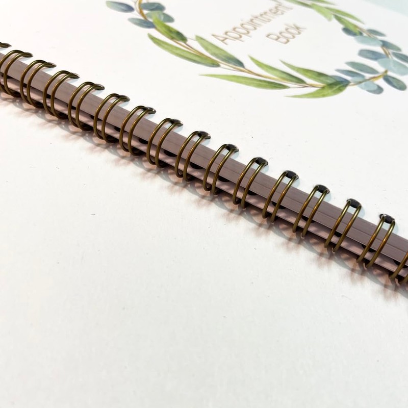 Appointment Book 104 pages 4 Columns per Page Undated Salons,