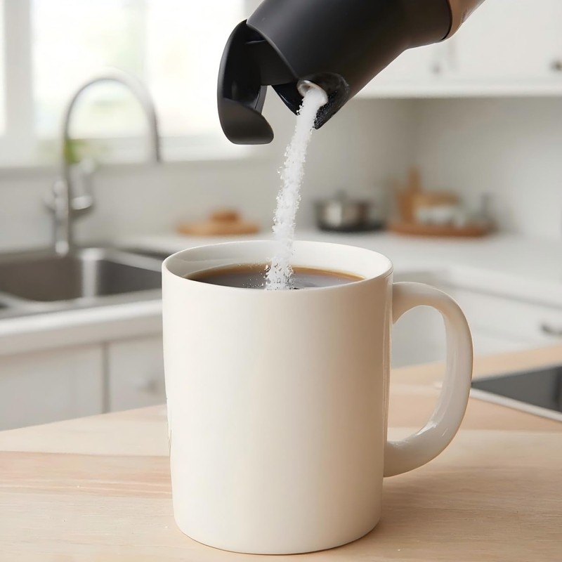 ZHQZZPH Premium Sugar Dispenser Glass Bottle with Pour Spout Leak-Proof