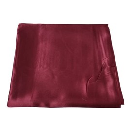 Kiran Fashion Shiny Silk Satin Feel Maxi Long hijab shawl Wrap For Wedding Occasions (Wine)