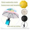 Leeneen Mini Umbrella Sun Protection Anti-Glare Universal Fit All Smartphones