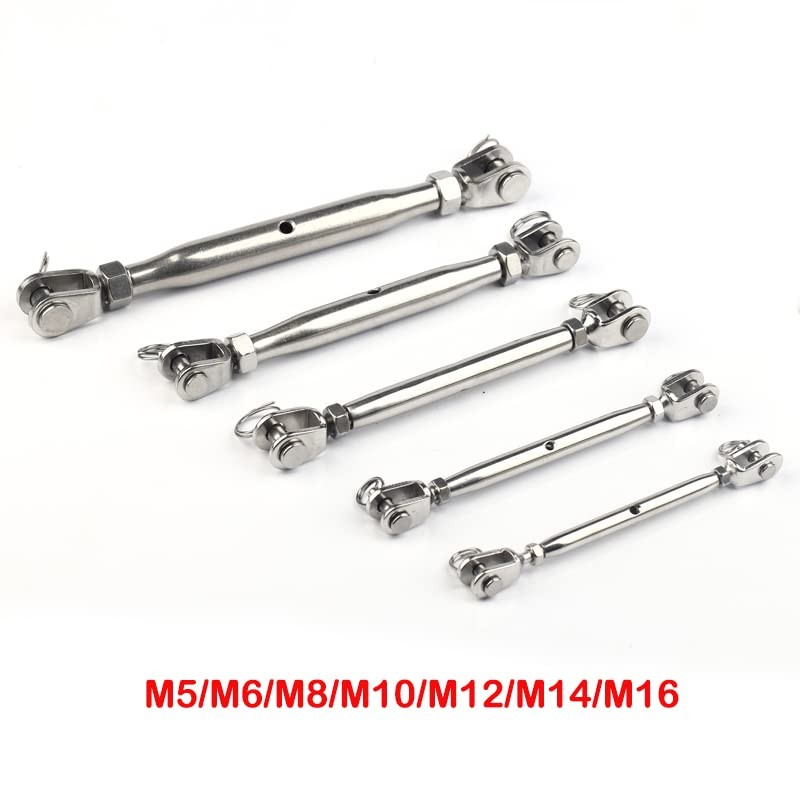 Turnbuckle 304 Stainless Steel M5 Closed Body with Turnbuckle Bottle
