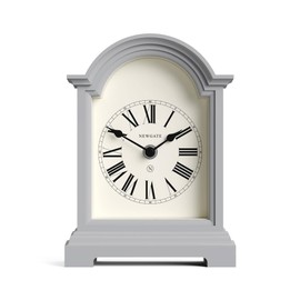 NEWGATE® Fillmore mantel clock | Classic arch top carriage clock | Clockwork grey | Roman numerals | Contemporary classic style for desk, table top, shelf or bedside