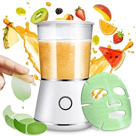 Yuyte Máquina para Hacer Mascarillas Faciales DIY, Máquina de Mascarillas Faciales con Jugo de Frutas y Verduras de Colágeno con Temporizador Automático, para Herramientas de Belleza