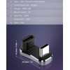 Duttek USB C 180 Degree Adapter 140W, U-Shaped USB C