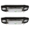 KACEPAR License Plate Lamp Tail Light Clear Lens, 18-LEDs License