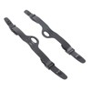 1Pair Diving Adjustable Scuba Diving Fins Straps Accessory (L)