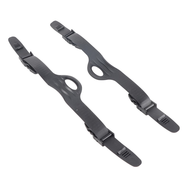 1Pair Diving Adjustable Scuba Diving Fins Straps Accessory (L)