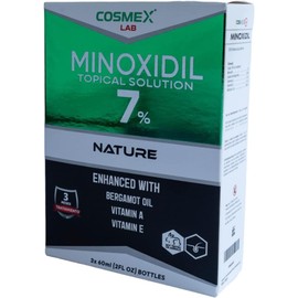 Loción para Crecimiento de Barba y Bigote con Extracto de Bergamota, Tratamiento Natural Estimulante para el Vello Facial con Duración de 3 Meses