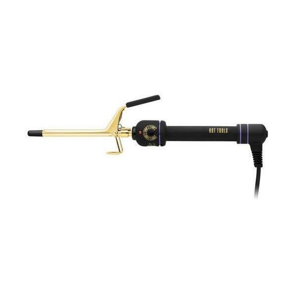 Hot Tools Professional Hair Curling Iron 3/8" # 1138 Spring Gold Styling Beauty