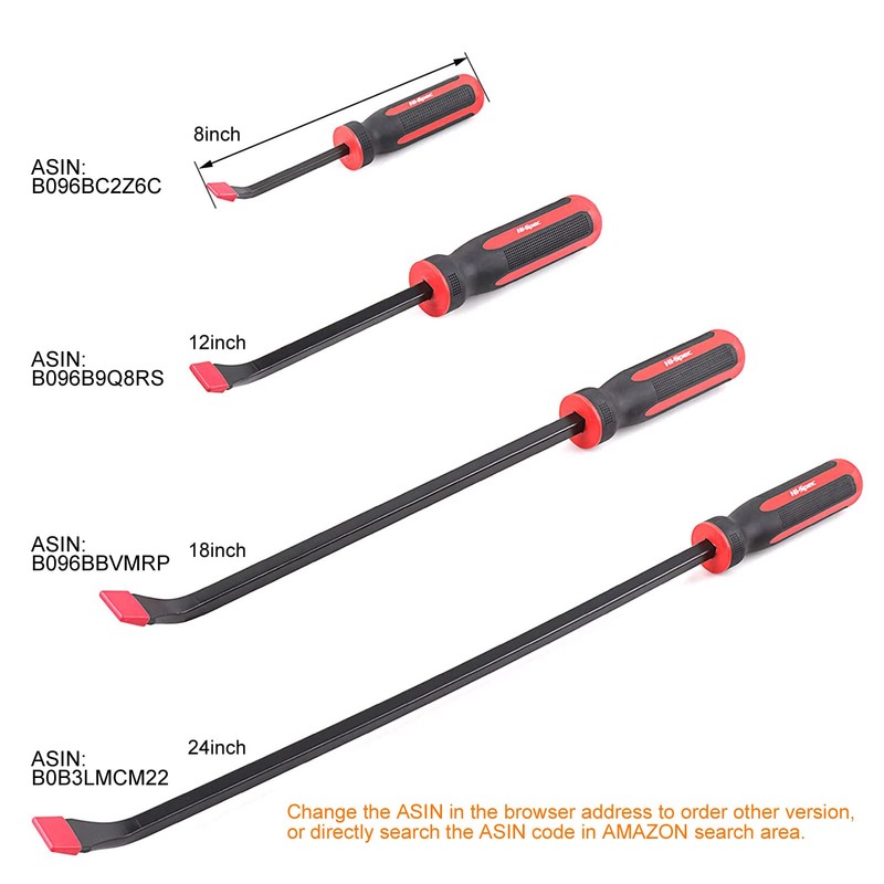 Multifunctional crowbar, 8 inch high-performance puller, chisel, car tyre repair,